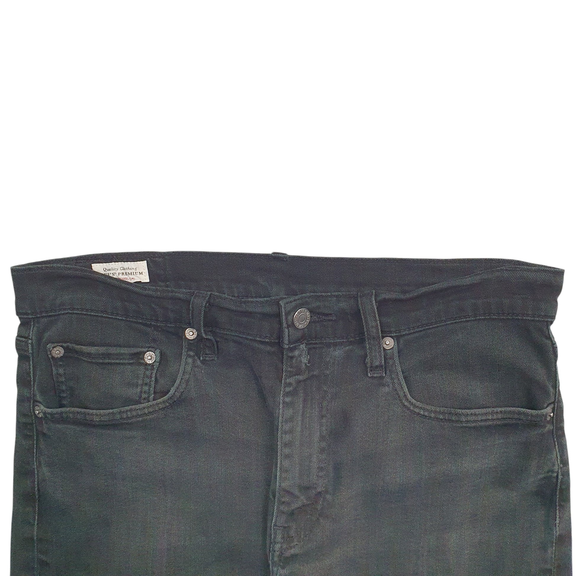 Mens Black Levis  502 JeansW32 L28