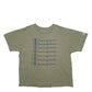 Mens Khaki Champion  Short Sleeve T Shirt