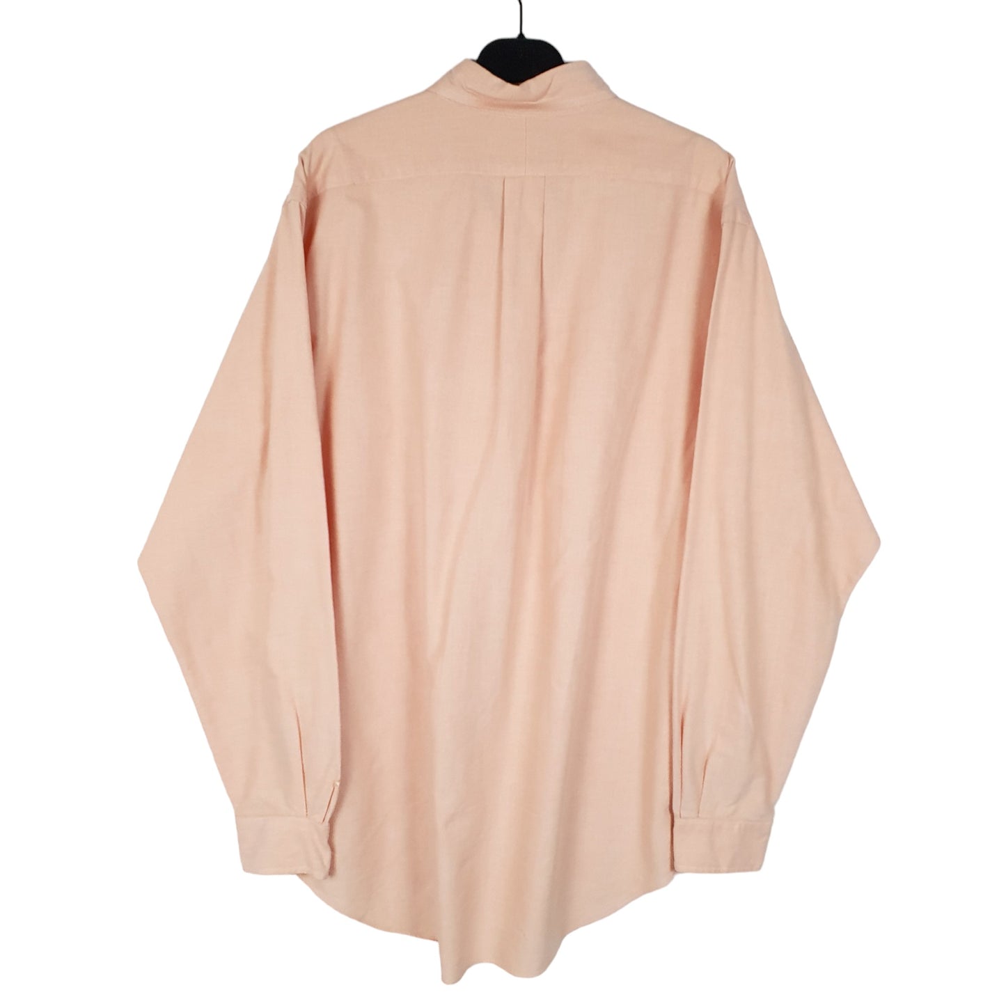 Mens Peach Ralph Lauren Oxford Long Sleeve Shirt