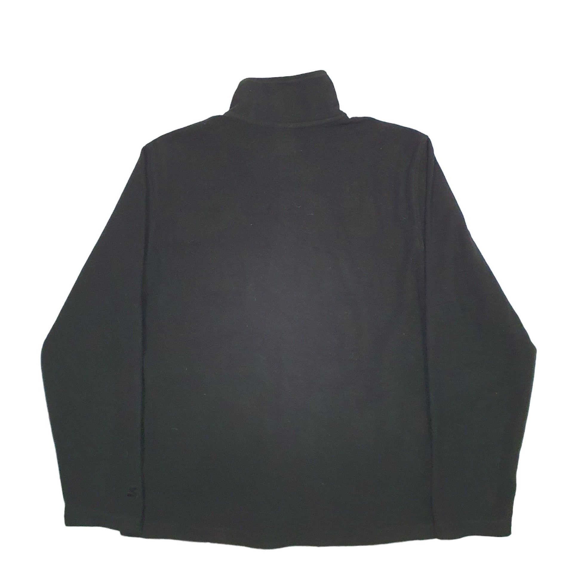 Mens Black Starter  Full Zip Jumper
