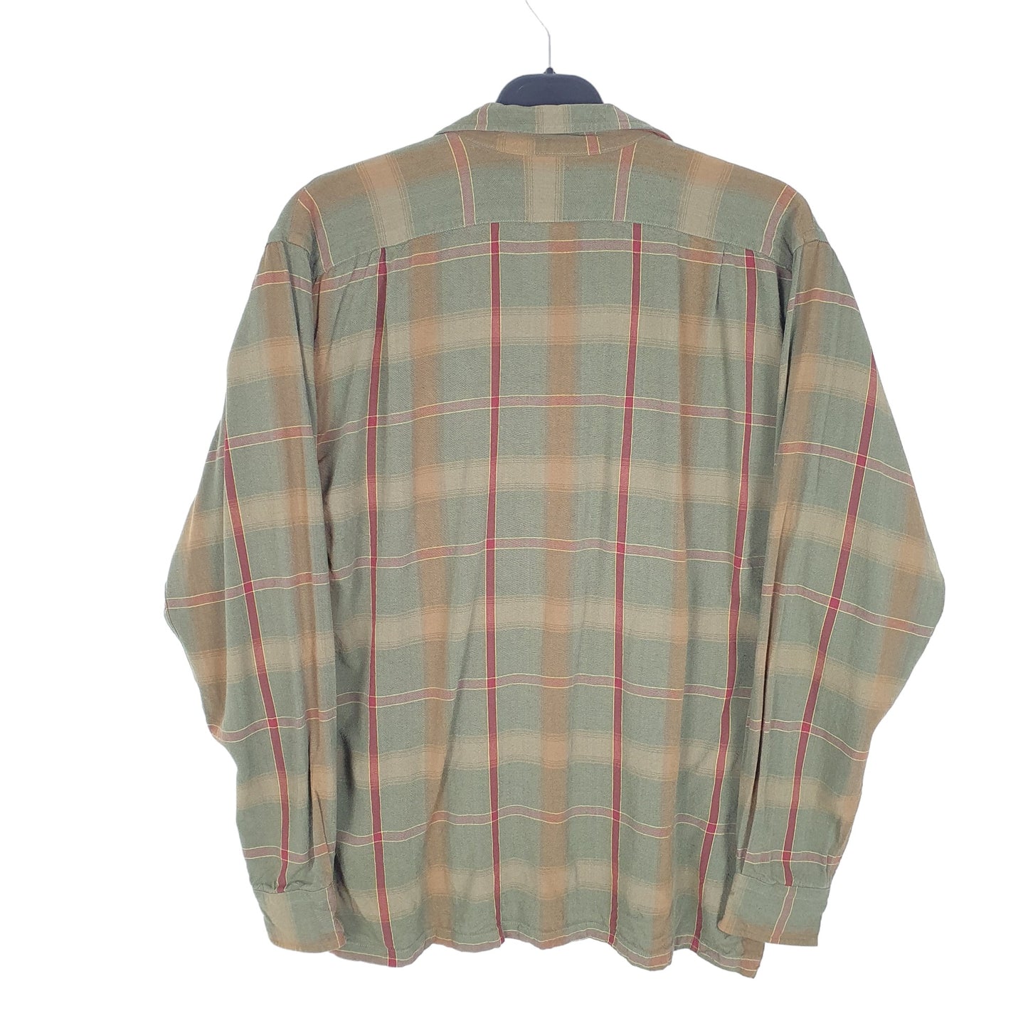 Mens Green Polo Ralph Lauren 50s Style Long Sleeve Shirt