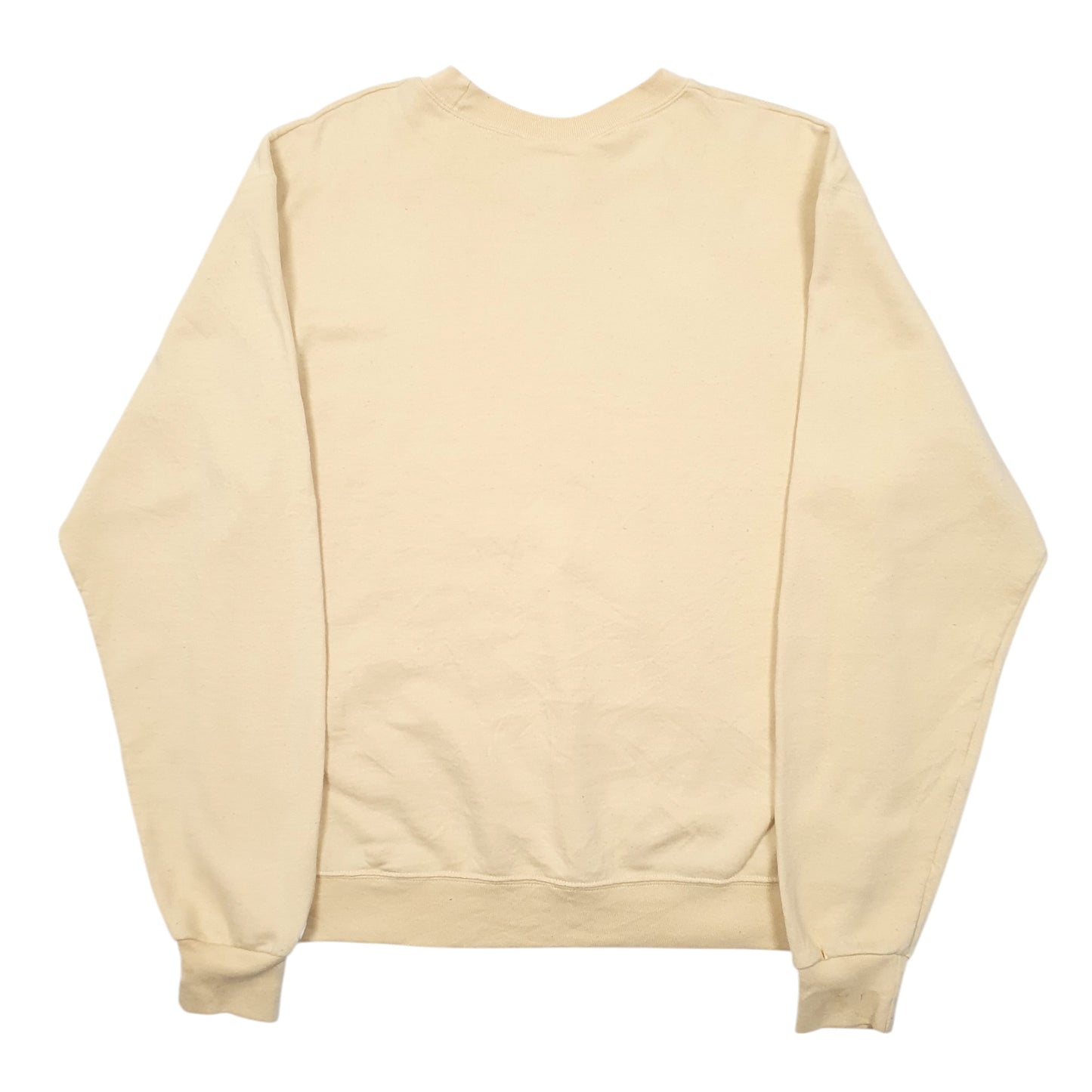 Mens Yellow Champion  Crewneck Jumper