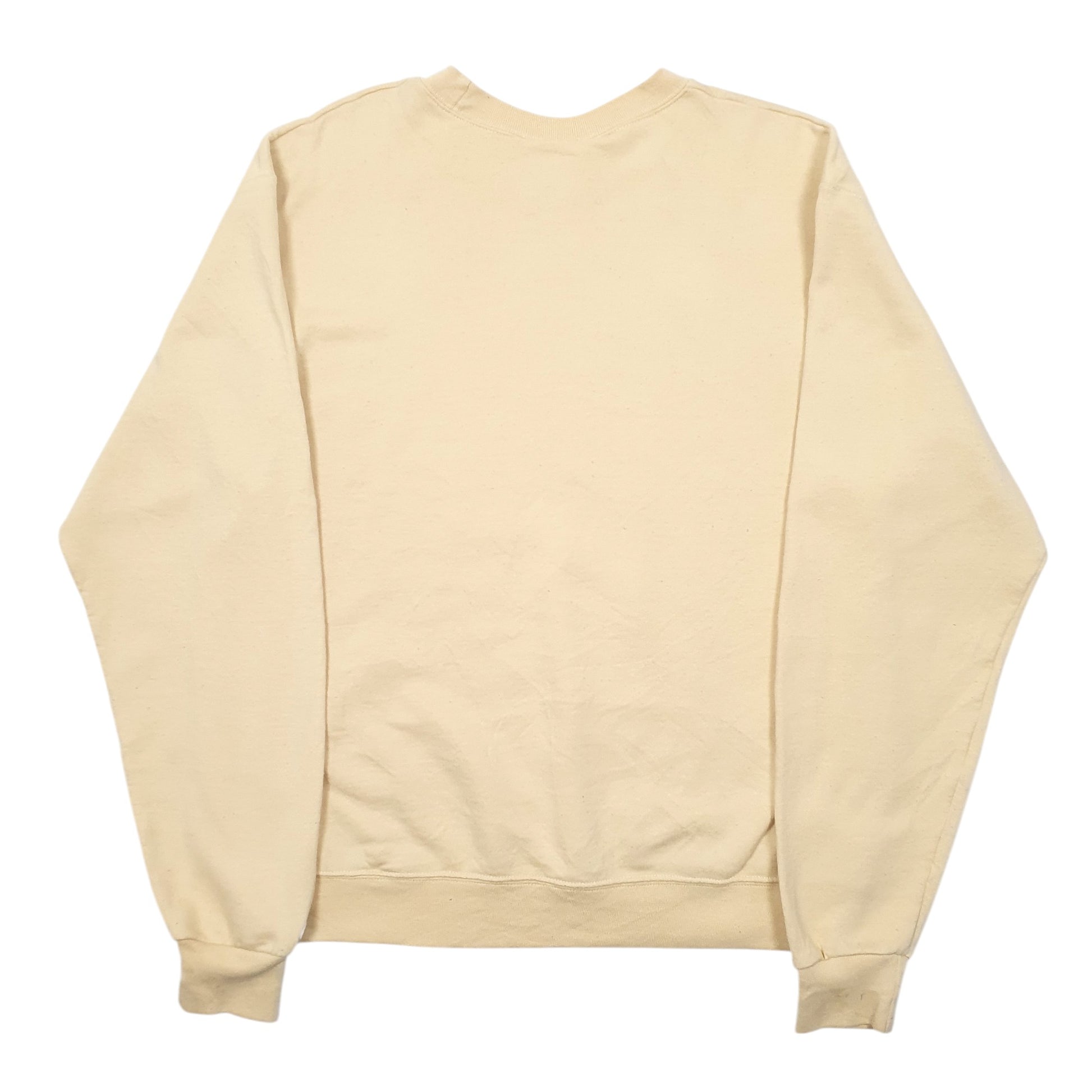 Mens Yellow Champion  Crewneck Jumper