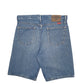 Mens Blue Wrangler Denim Jeans Jorts Denim Shorts