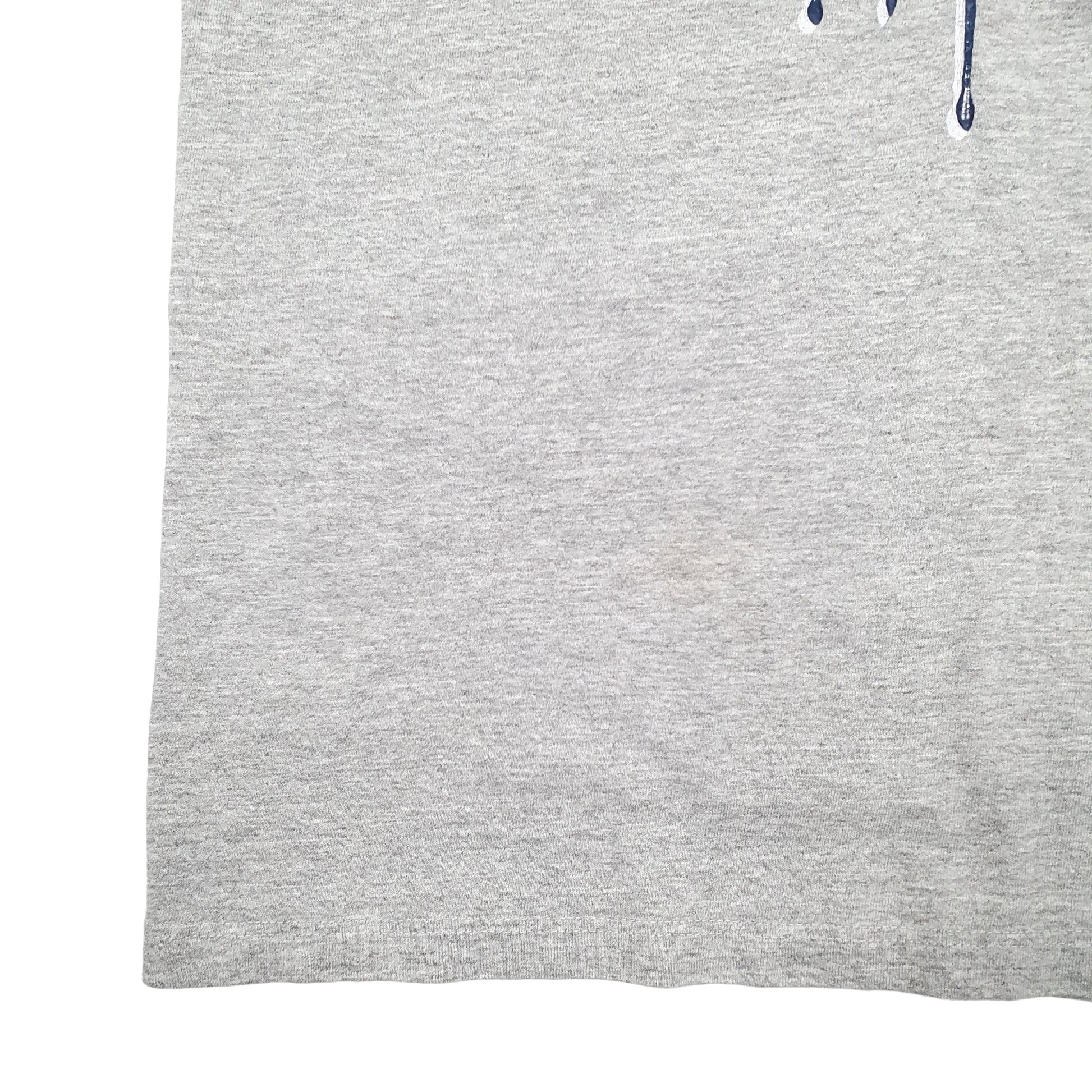 Mens Grey Nike Basketball Short Sleeve T Shirt