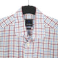 Mens White David Donohue Trim Long Sleeve Shirt