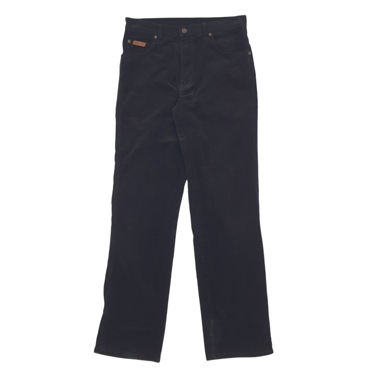Mens Black Wrangler Texas Stretch Corduroy Trousers
