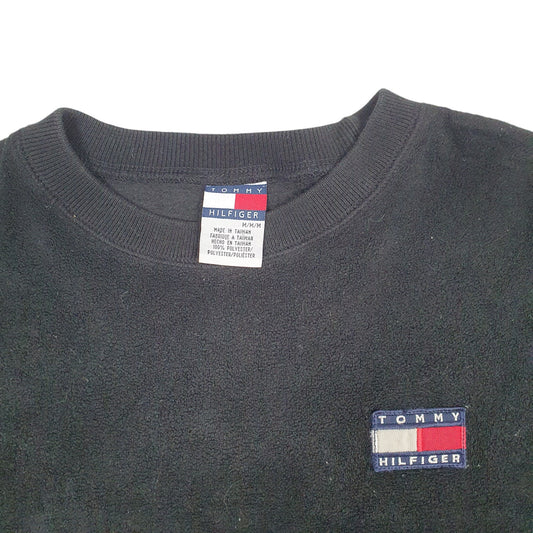 Womens Black Tommy Hilfiger  Crewneck Jumper