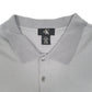 Mens Grey Calvin Klein  Short Sleeve Polo Shirt