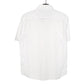 Mens White Banana Republic Organic Spots Short Sleeve Shirt