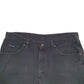 Mens Black Lee  Denim Shorts