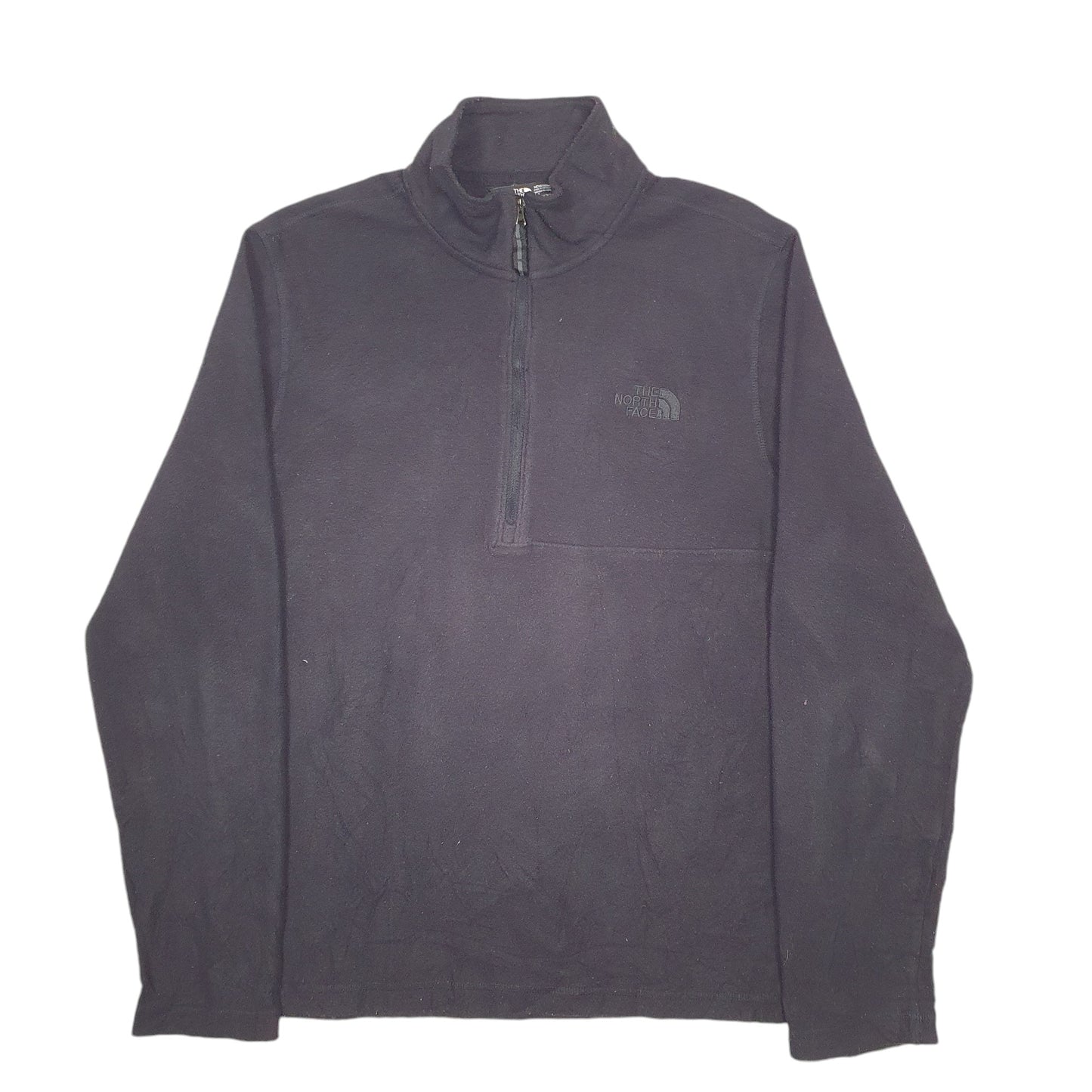 Mens Black The North Face  Quarter Zip Jumper