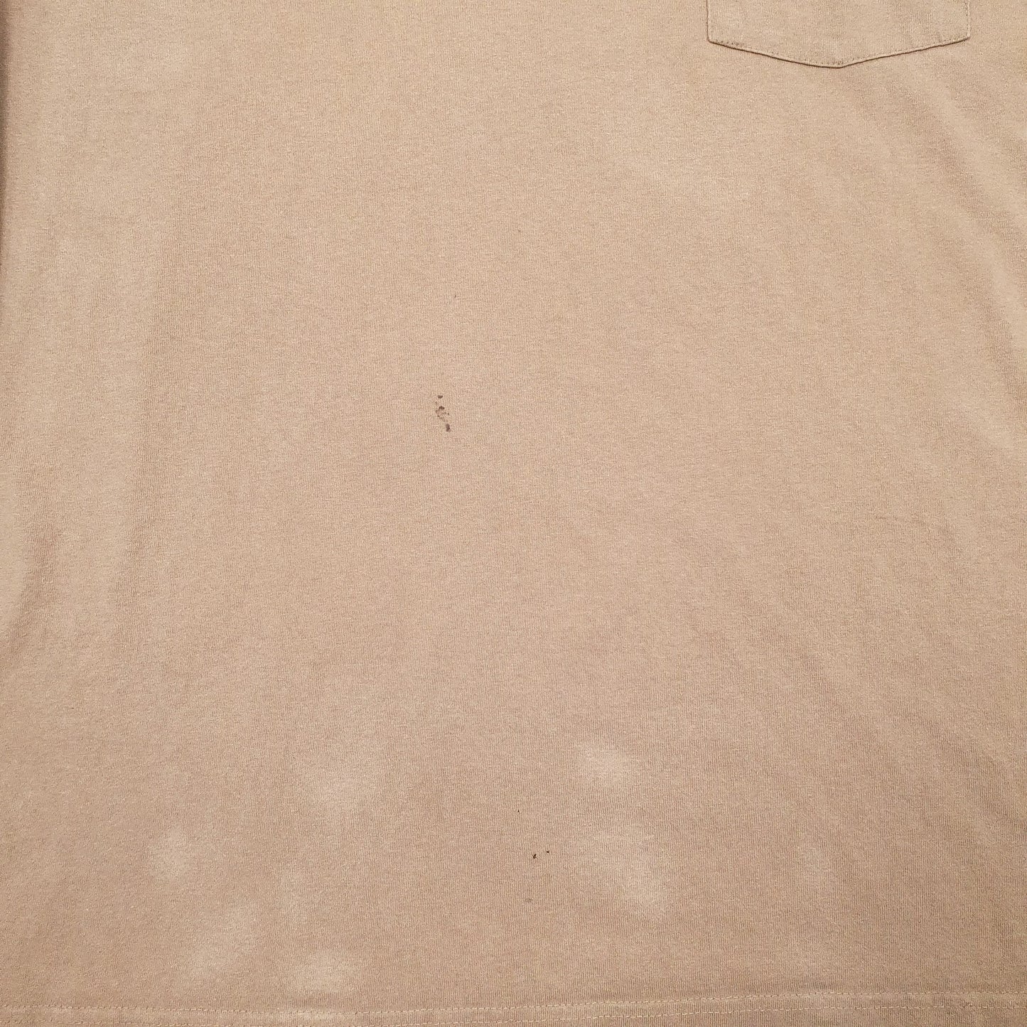 Mens Brown Carhartt Henley Original Fit Long Sleeve T Shirt