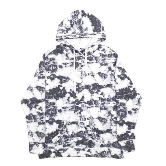 Womens White Hollister Camouflage Hoodie Jumper