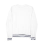 Mens White Fila  Crewneck Jumper