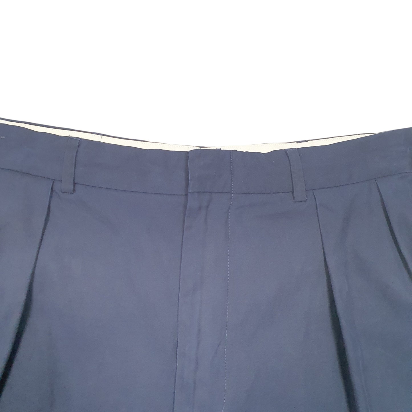 Mens Navy Polo Ralph Lauren Golf Double Pleated Lightweight Blend Chino Trousers