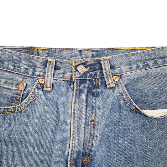 Mens Blue Levis  505 JeansW32 L30