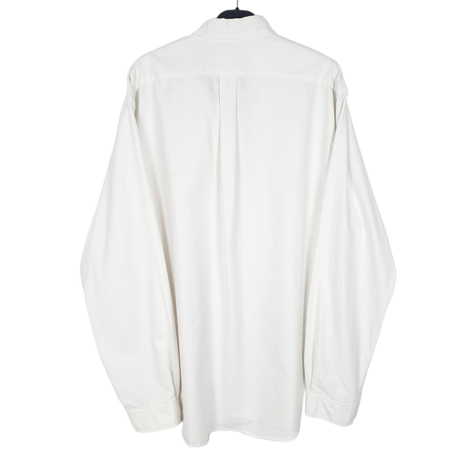 Mens White Ralph Lauren Oxford Long Sleeve Shirt