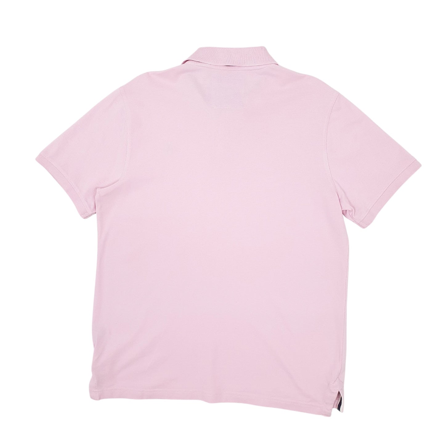 Mens Pink Crew Clothing Co  Short Sleeve Polo Shirt