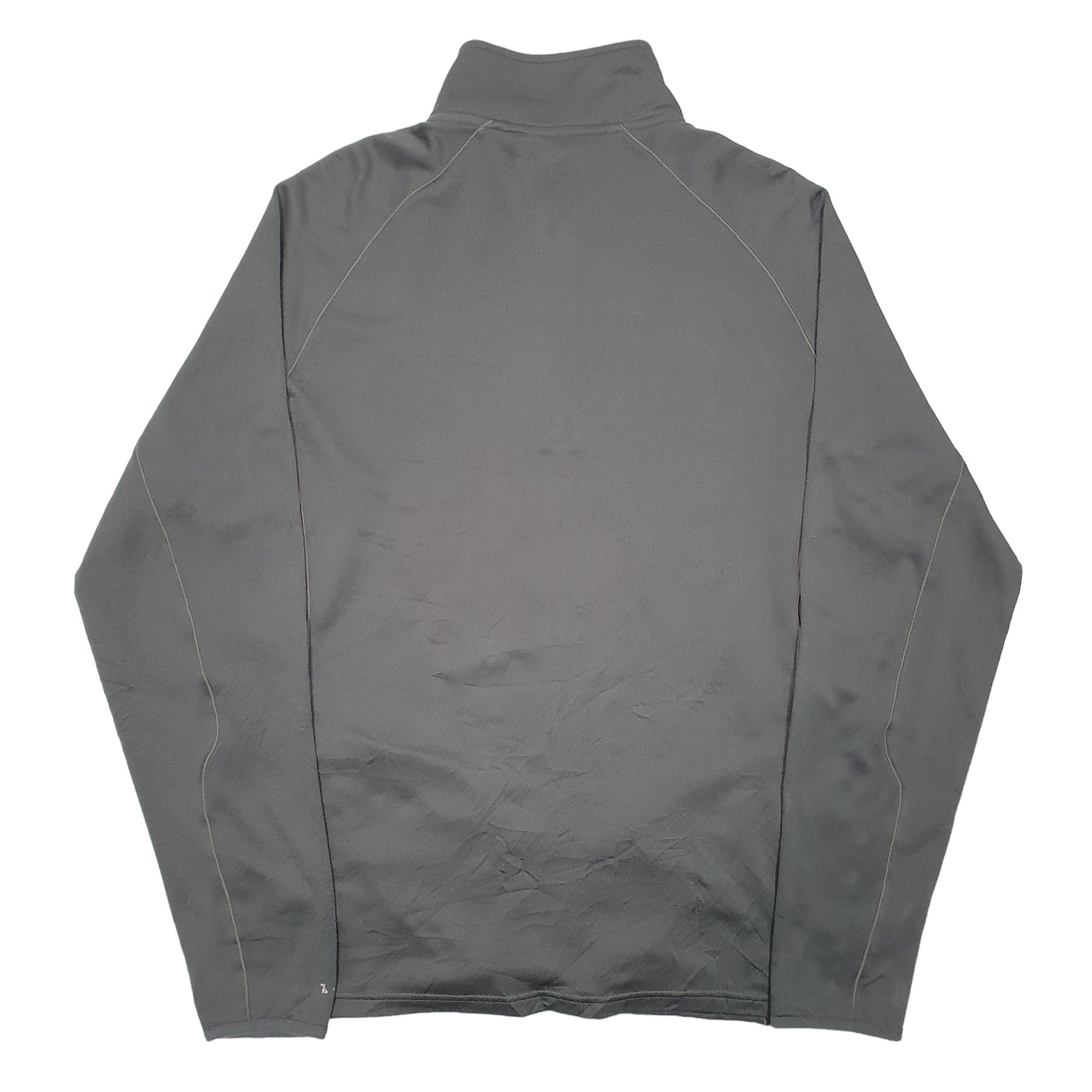 Mens Grey Champion Depaul University Active USA Quarter Zip Jumper