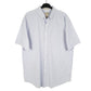 Mens White L.L.Bean  Short Sleeve Shirt