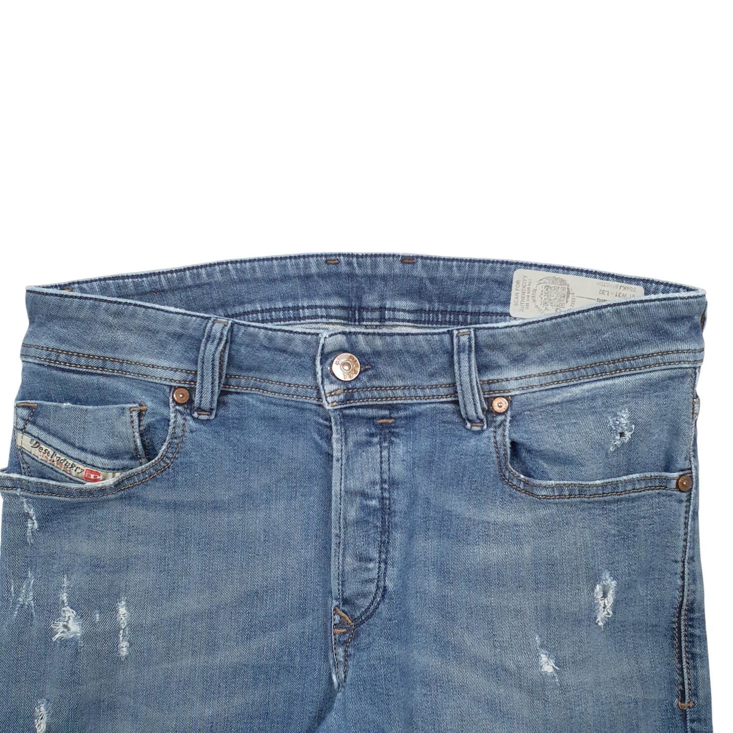 Mens Blue Diesel  Slim JeansW31 L32