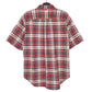 Mens Red Polo Ralph Lauren Tartan Short Sleeve Shirt