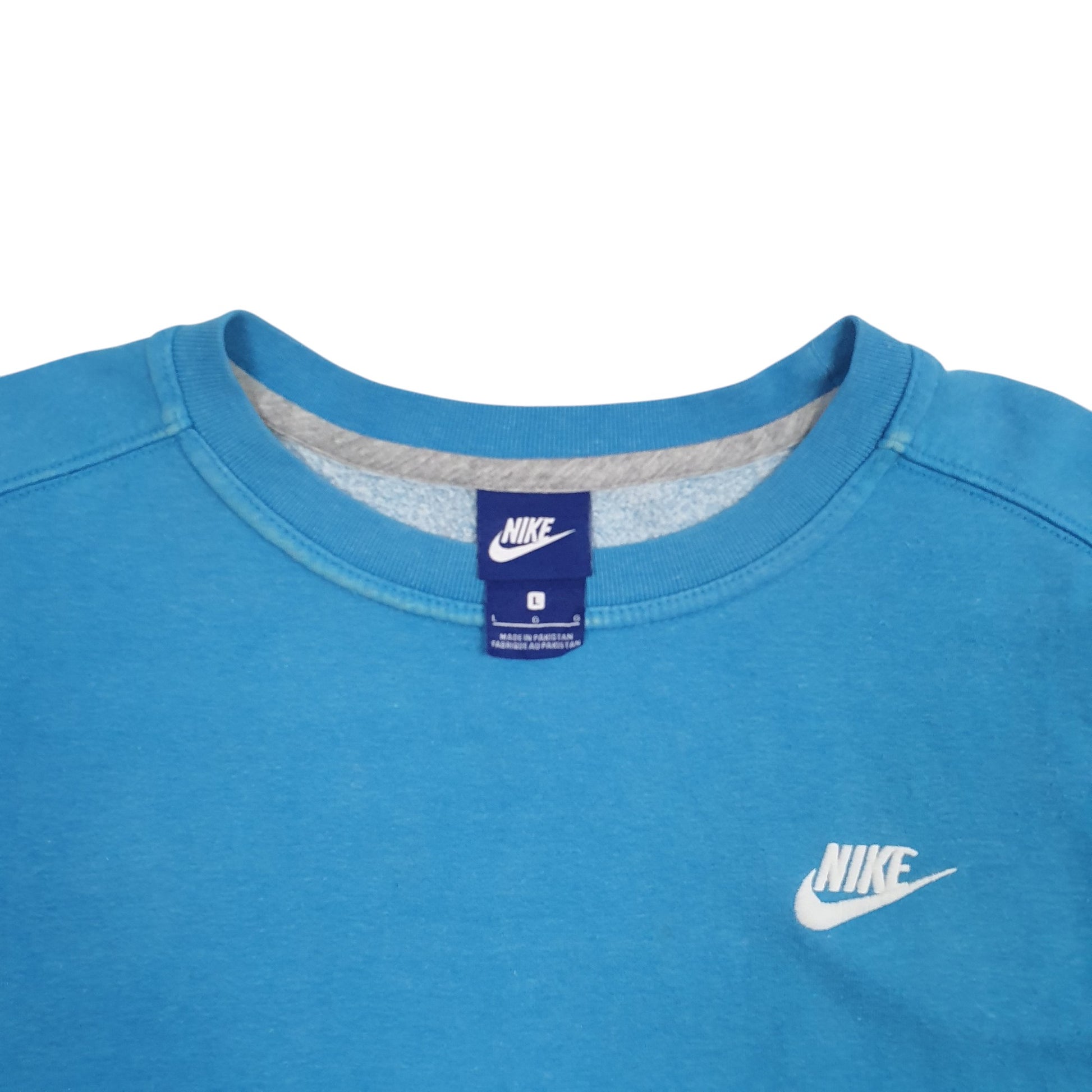 Womens Blue Nike  Crewneck Jumper