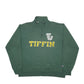 Mens Green Champion USA College Quarter Zip Jumper