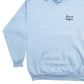 Mens Blue Champion Millville Soccer Spellout Hoodie Jumper