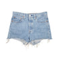Womens Blue Levis 501 Denim Jorts Hot Pants Denim Shorts
