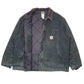 Mens Black Carhartt Vintage Arctic Chore Quilt Lined CO3  Coat