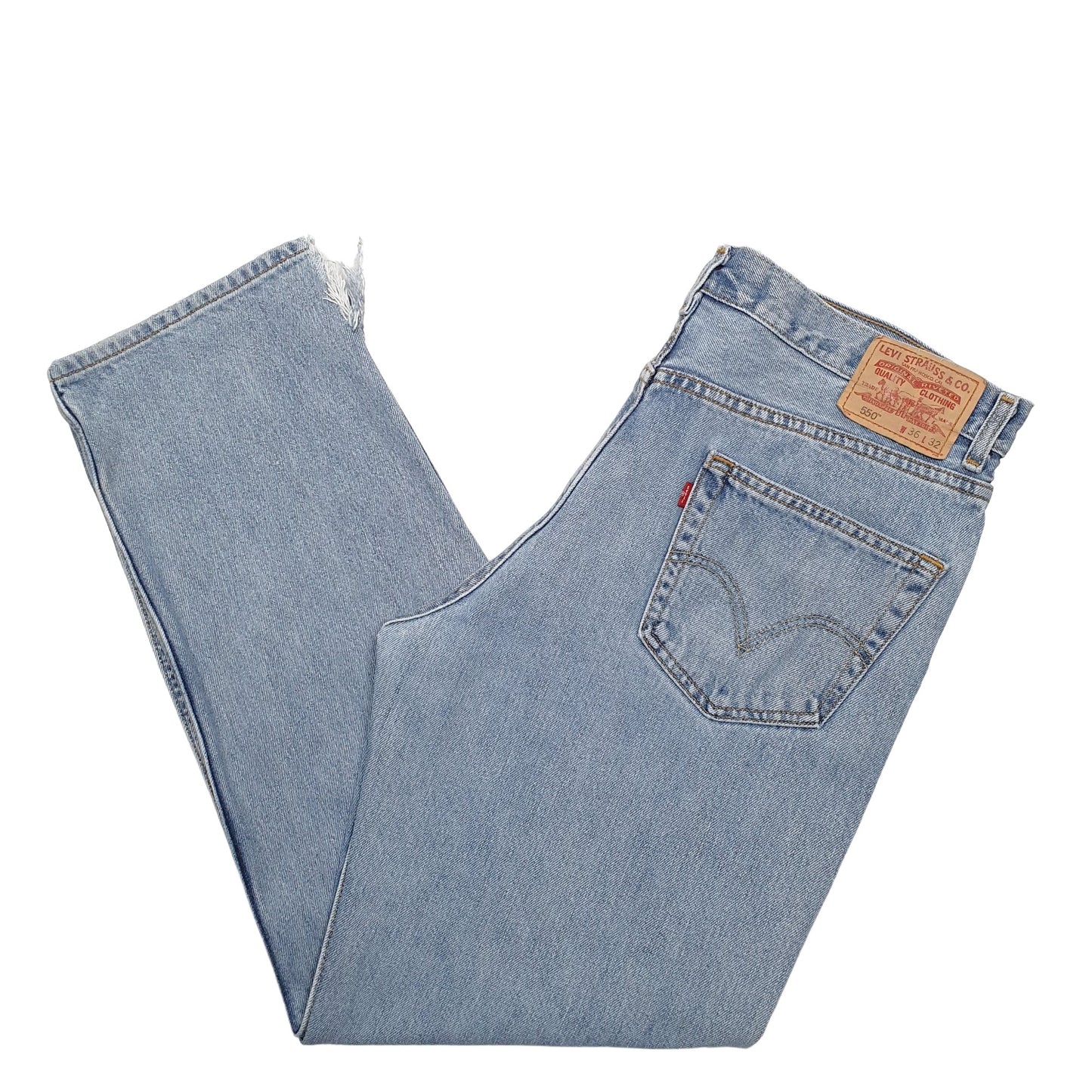 Mens Blue Levis  550 JeansW36 L32