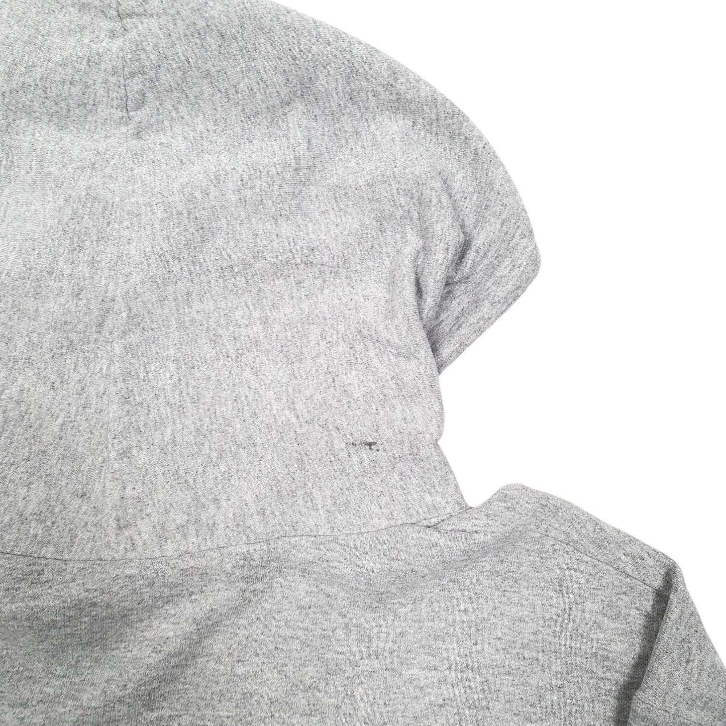 Mens Grey Champion Union College USA Spellout Hoodie Jumper