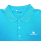 Mens Blue Adidas Active Puremotion Golf Kuali Lagoons Short Sleeve Polo Shirt