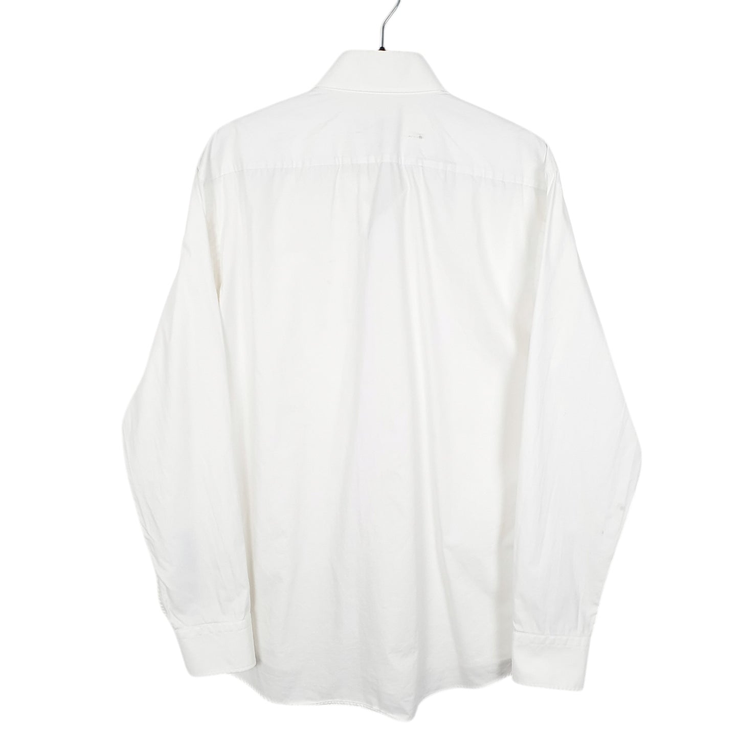 Mens White Hugo Boss  Long Sleeve Shirt