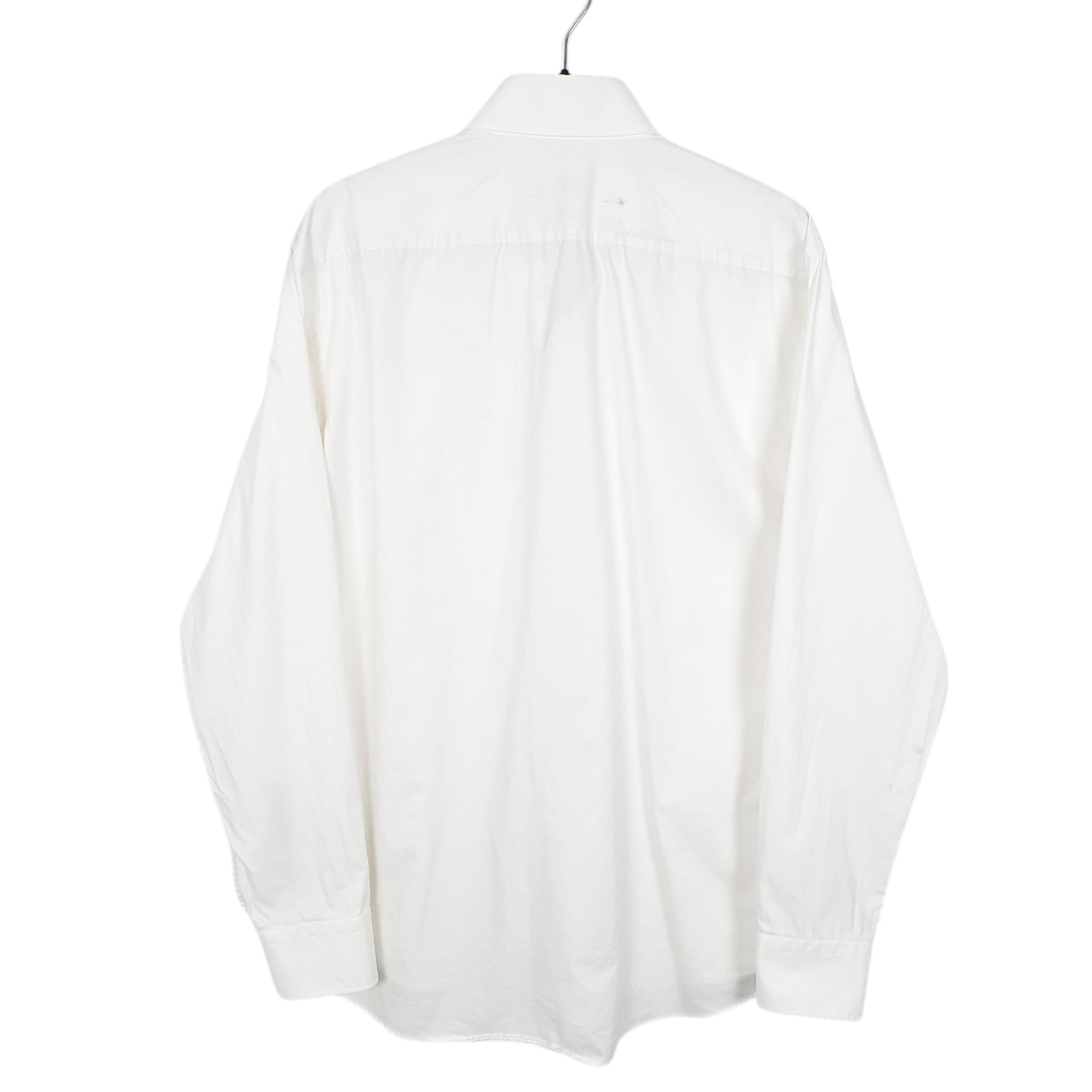 Mens White Hugo Boss  Long Sleeve Shirt