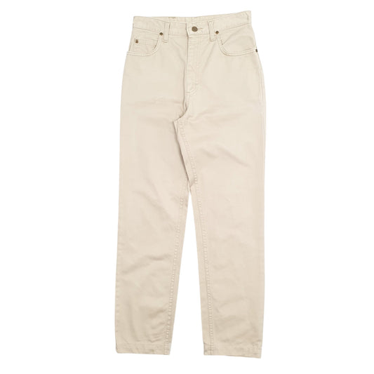Mens Beige Lee  Chino Trousers