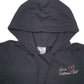 Mens Black Champion Serve Customers First Hoodie Jumper