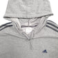 Mens Grey Adidas  Hoodie Jumper