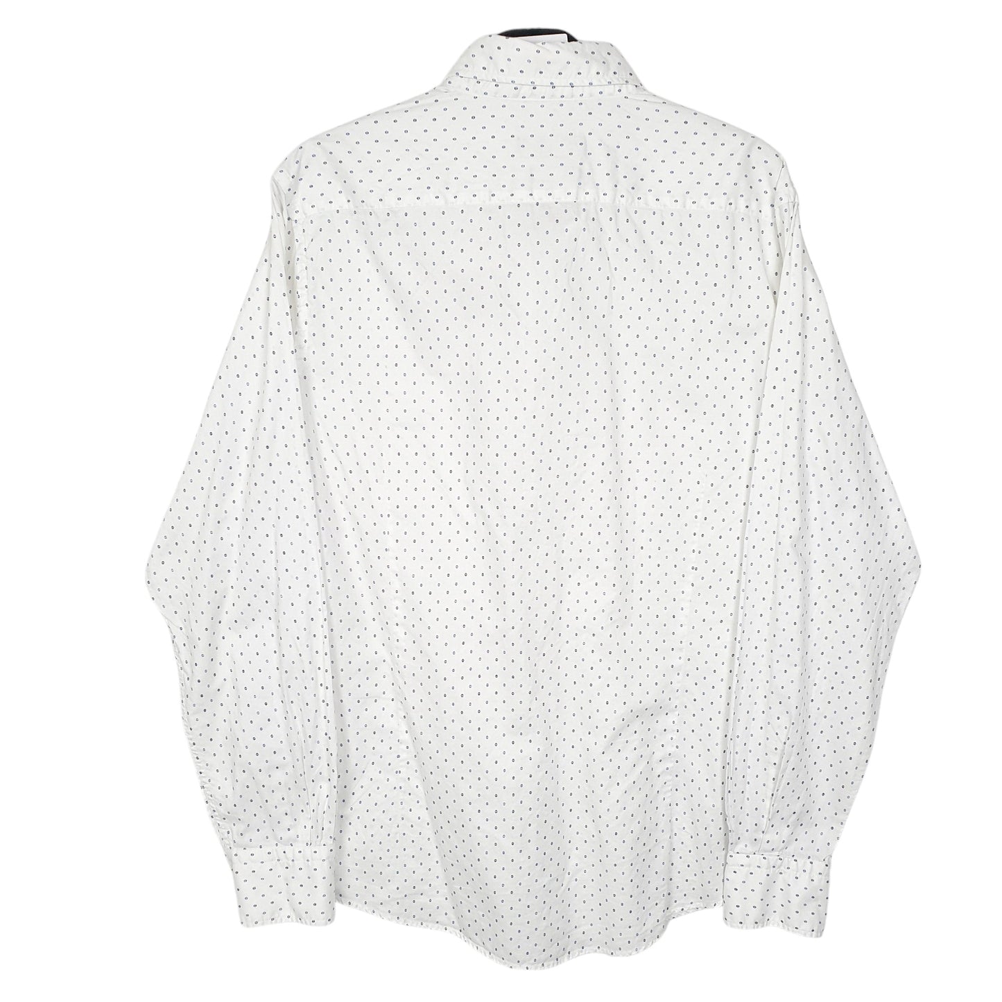 Mens White Massimo Dutti  Long Sleeve Shirt