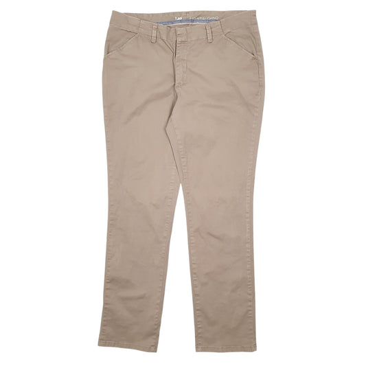 Womens Brown Lee  Chino Trousers