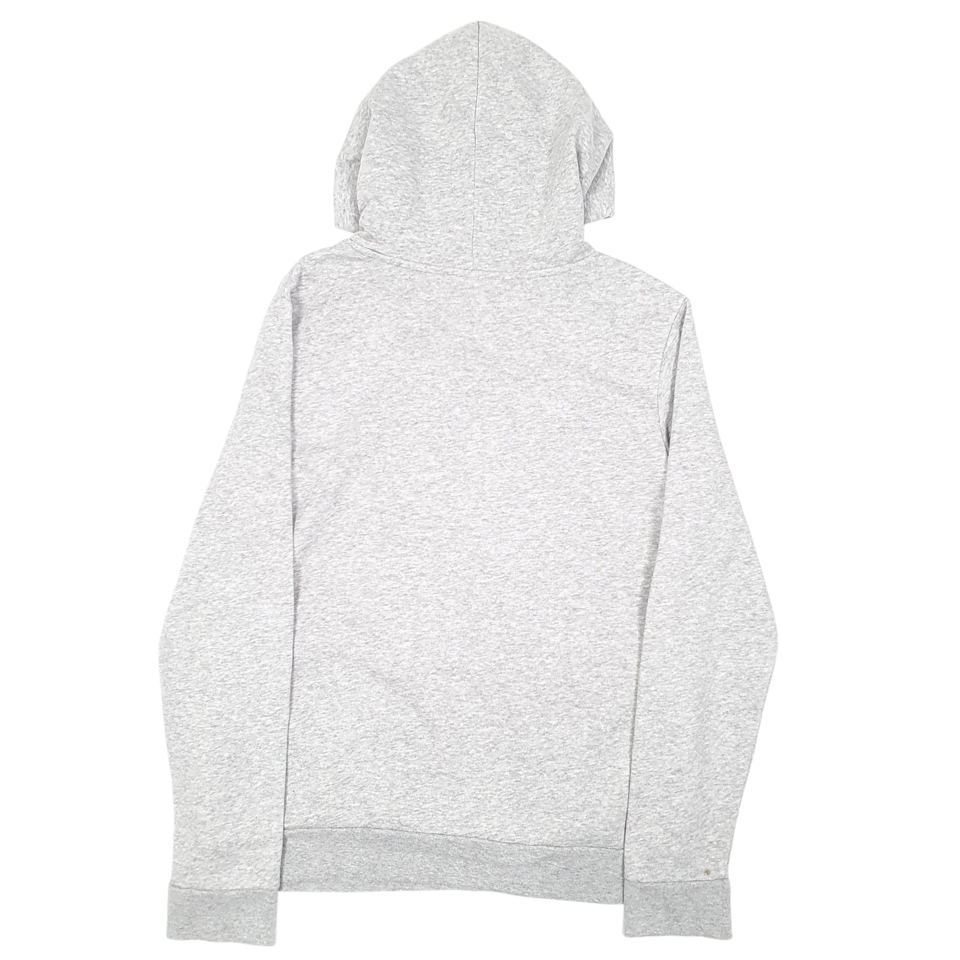 Womens Grey Adidas Spellout Hoodie Jumper