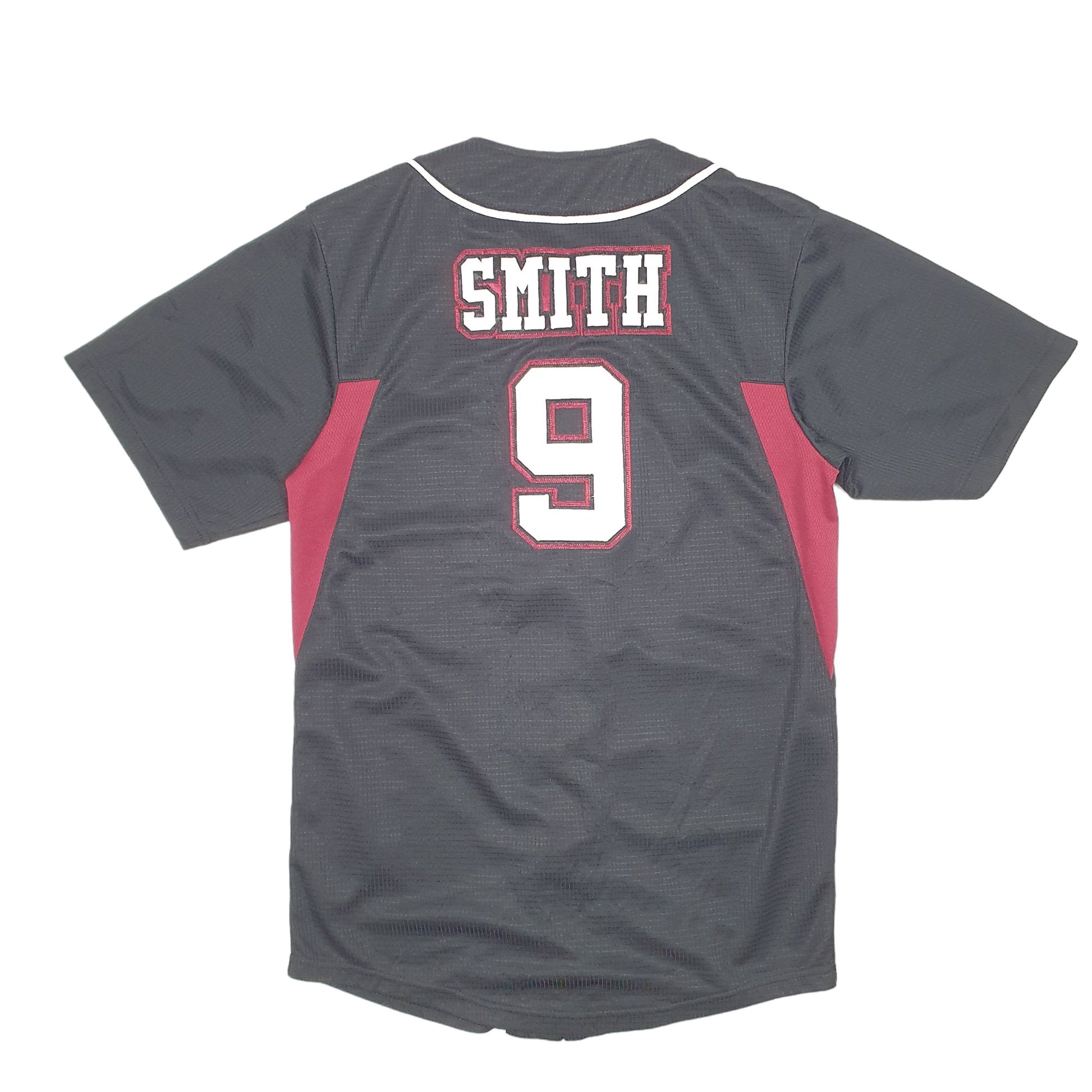 Mens Black Custom Sportswear Baseball Jersey Blazers 9 USA Short Sleeve T Shirt