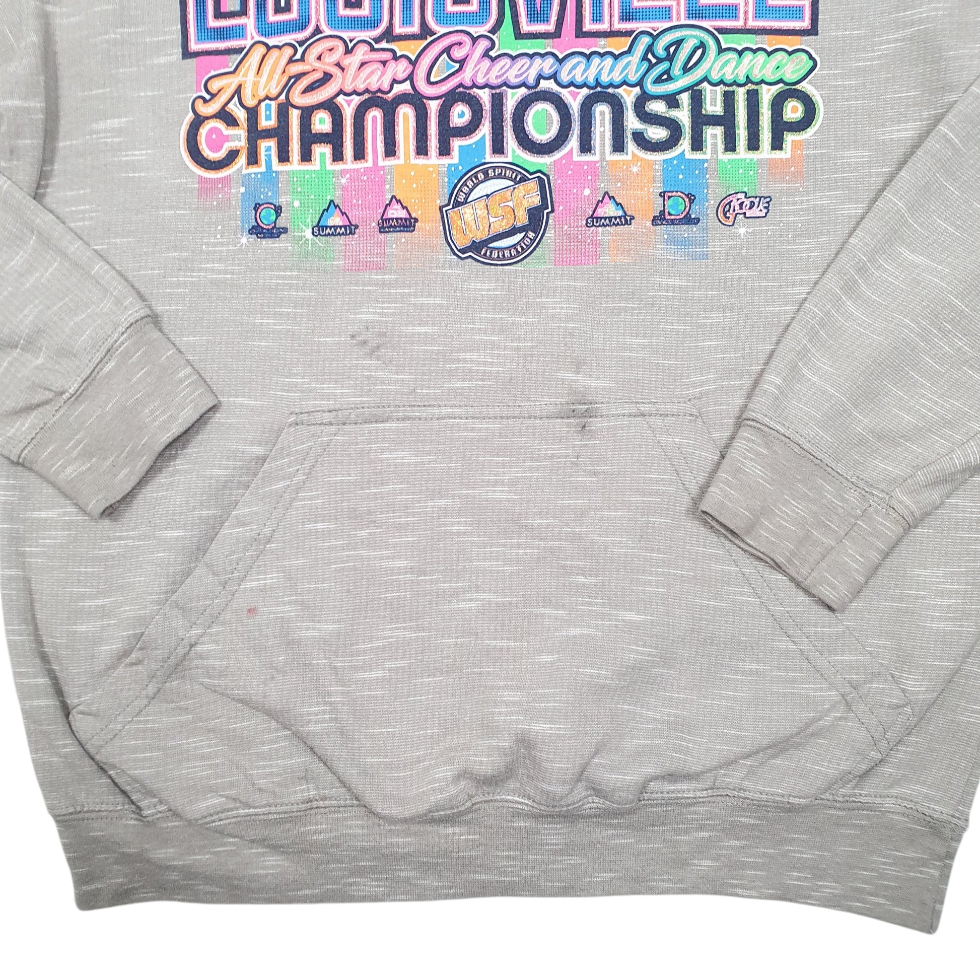 Womens Grey ASO Louisville Cheer Dance Championships 2016 WSF Hoodie Jumper