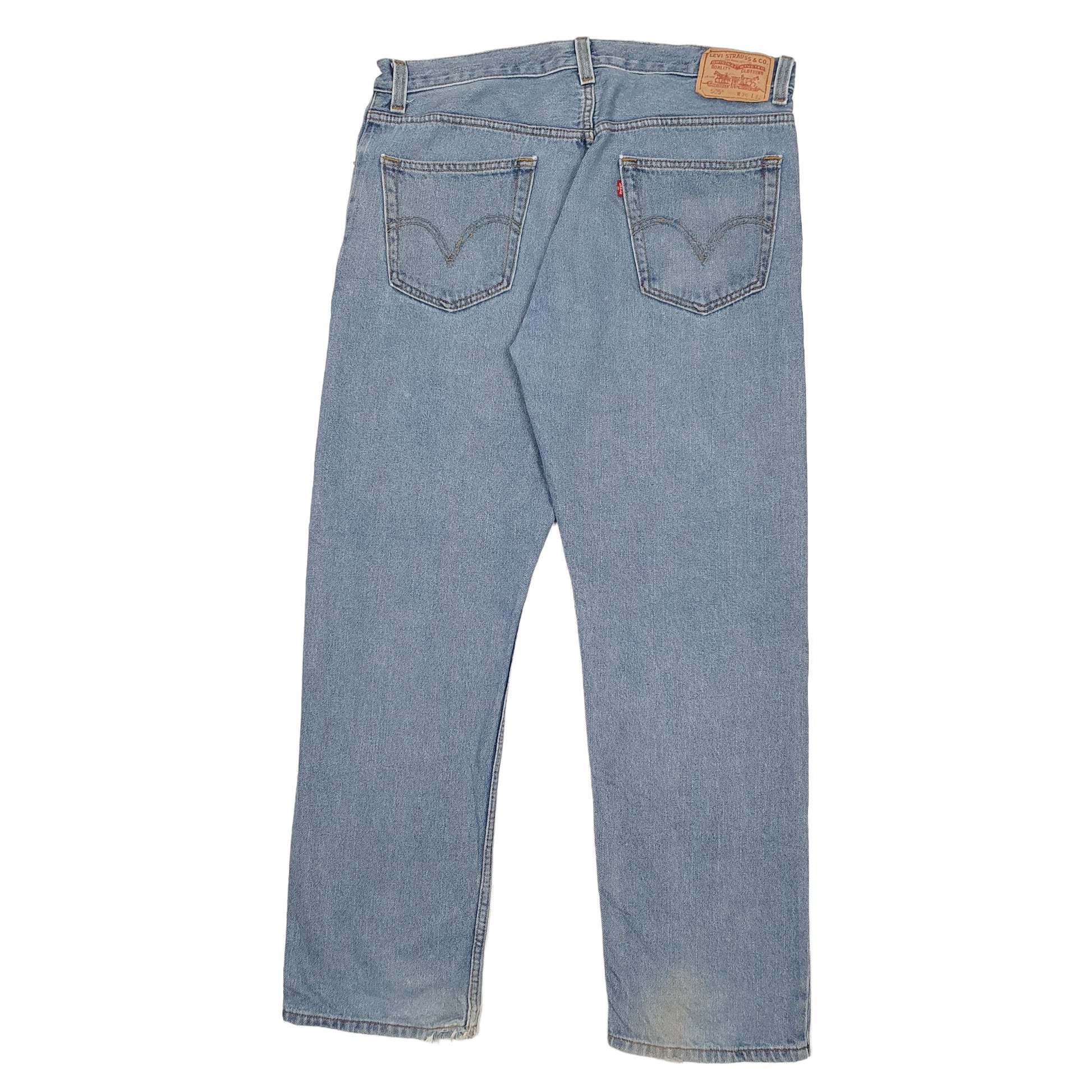 Mens Blue Levis  505 JeansW36 L32