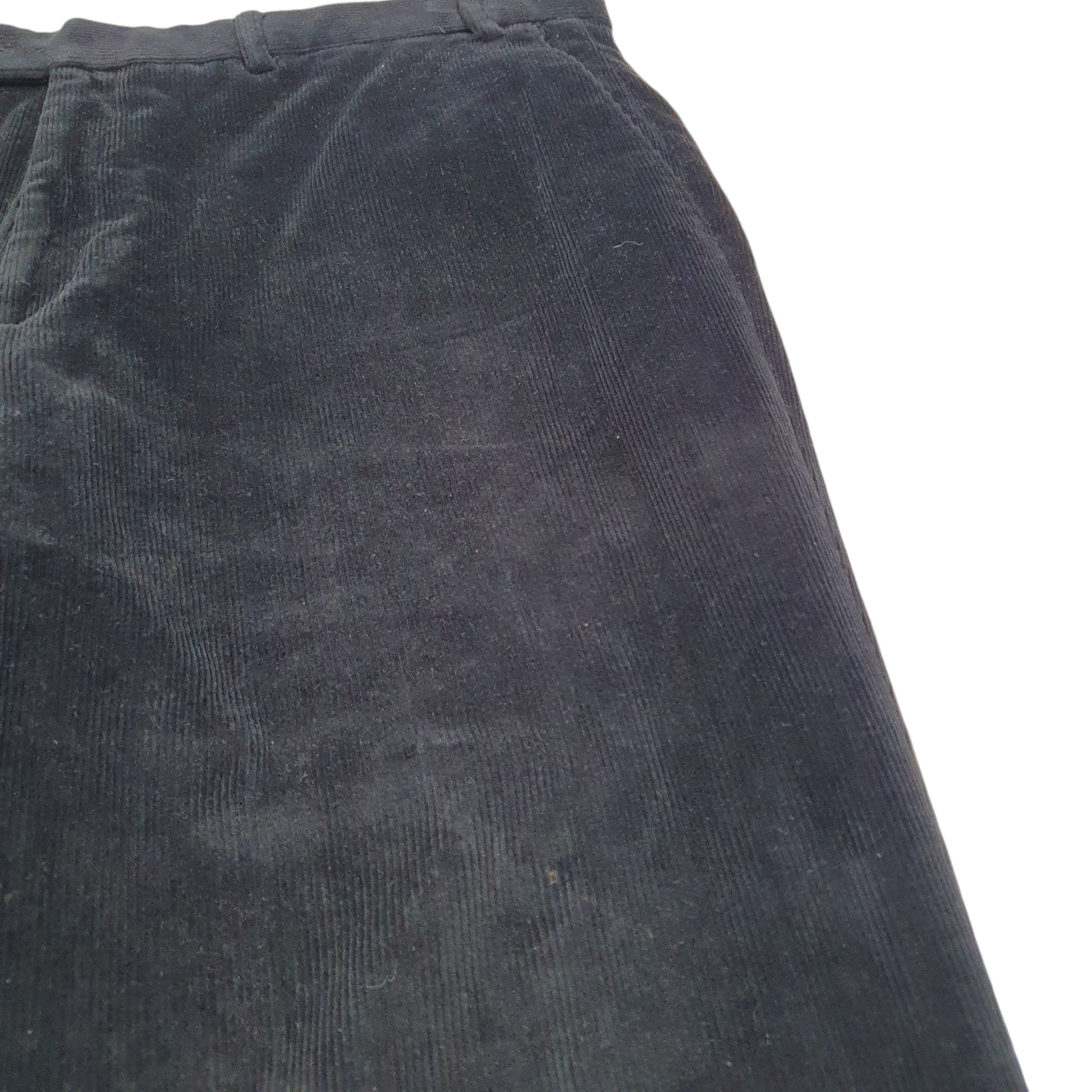 Mens Black Lauren Ralph Lauren  Corduroy Trousers