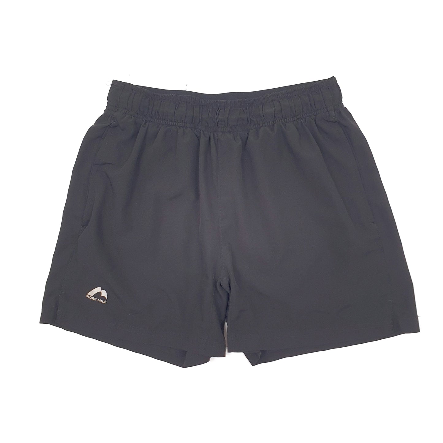 Mens Black More Mile  Sport Shorts