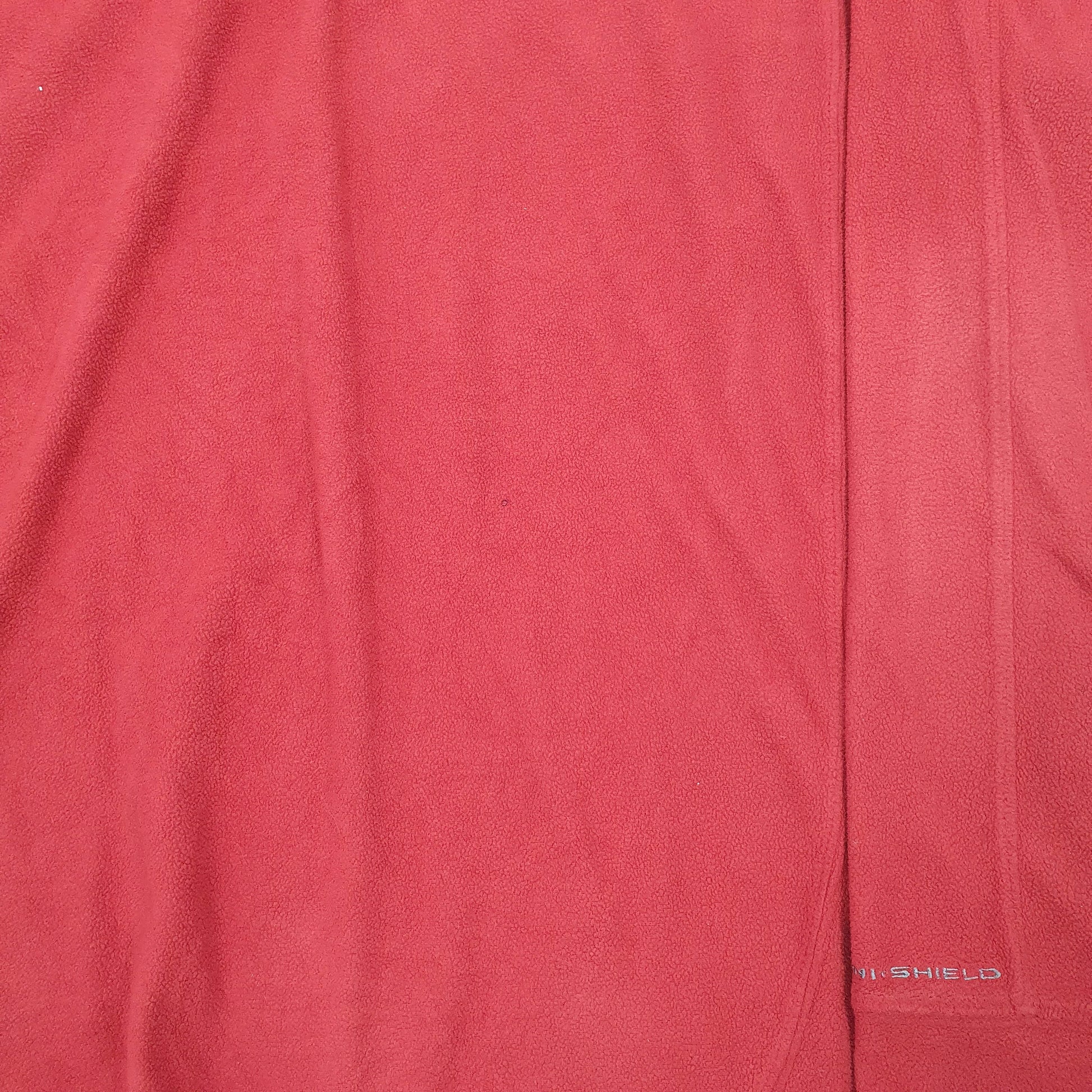 Mens Red Columbia Omni-Shield Quarter Zip Jumper