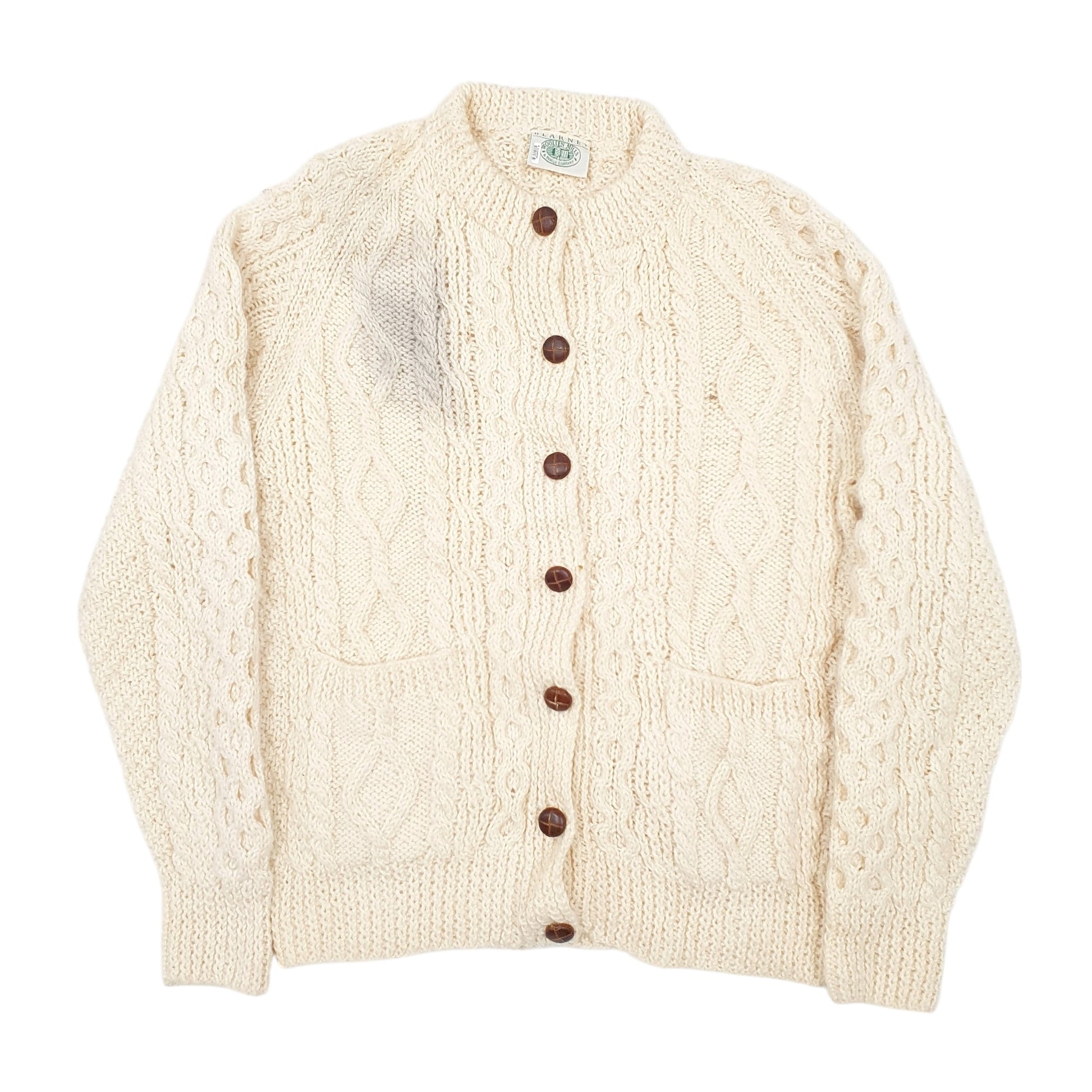Womens Cream Blarney Woollen Mills  Cardigan Jumper